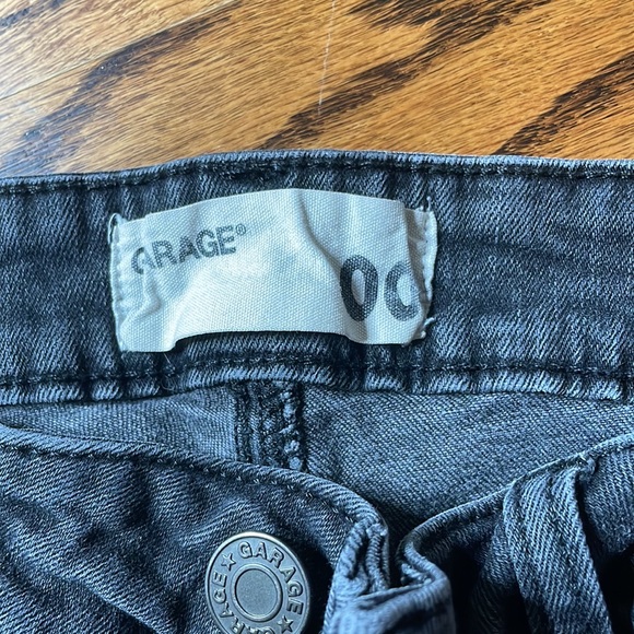 Black garage jeans size 00 - Picture 4 of 5